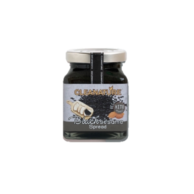 เนยงาดำ Black Sesame Spread (ไม่ใส่น้ำตาล/น้ำมัน) *KETO/เนยถั่วคลีน100%*