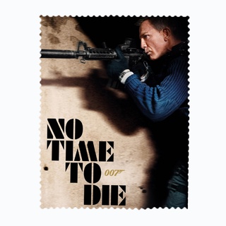 สั่งทำ ผ้าเช็ดแว่นตา ผ้าเช็ดแว่น ผ้าเช็ดเลนส์ ผ้าเช็ดจอ ภาพยนตร์ James Bond No Time to Die พยัคฆ์ร้ายฝ่าเวลามรณะ