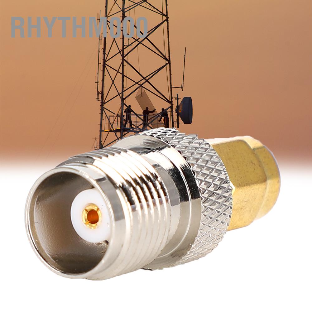 Rhythm000 2ชิ้น Tnc Female To Sma Male Rf อะแดปเตอร์แปลงเชื่อมต่อโคแอกเชียล