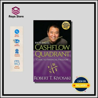 [Hard Cover] Rich Dads Cashflow Quadrant โดย Robert T. Kiyosaki - ภาษาอังกฤษ