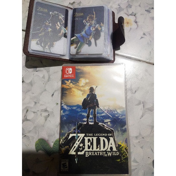 The legend of zelda :breath of the wild + amiibo card
