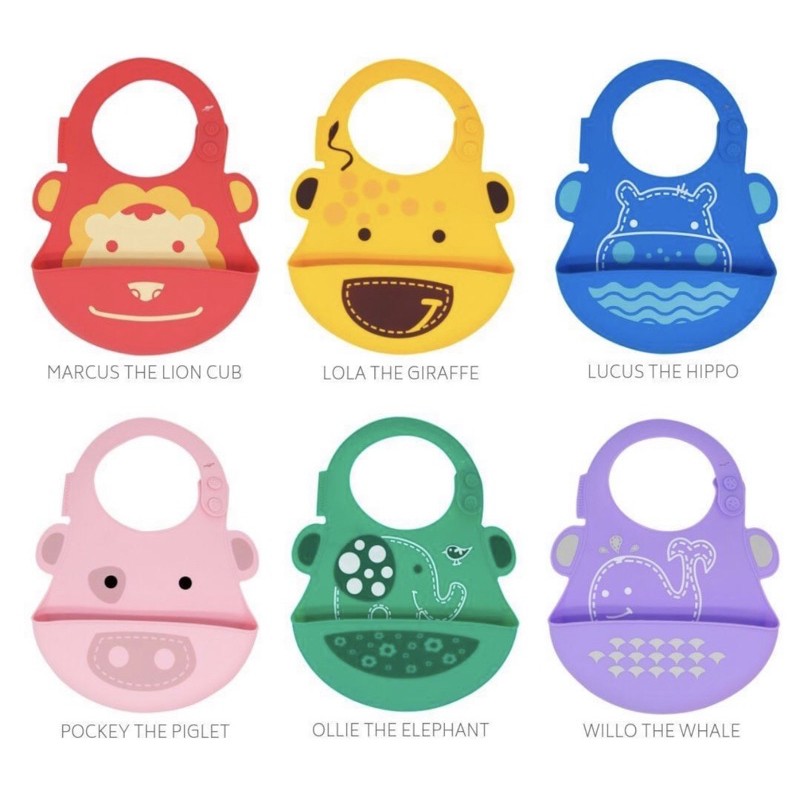 Marcus & Marcus Silicone Bib ผ้ากันเปื้อนซิลิโคน