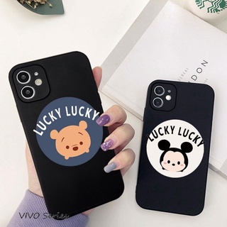 เคสโทรศัพท์มือถือแบบนิ่มเนื้อด้านสําหรับ VIVO Y1S Y11 Y12 Y12i Y12S Y15 Y17 Y19 Y20 Y20i Y20S Y53 Y55 Y67 Y71 Y71i Y81 Y81i Y85 Y91 Y91C Y93 Y95 Y30 Y50 Y31 Y51 2020 V5 V5S V9 CS-1