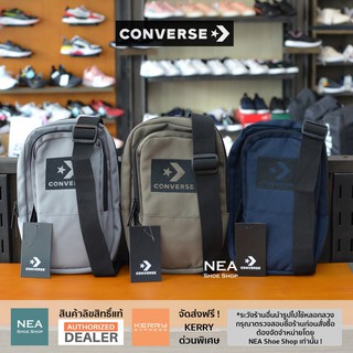  กระเป๋าคาดอก [ลิขสิทธิ์แท้] Converse Happy (Earth Tone) Cross Body Bag [U] NEA กระเป๋าคาดอกผู้ชาย  กระเป๋าคาดอกผู้หญิง