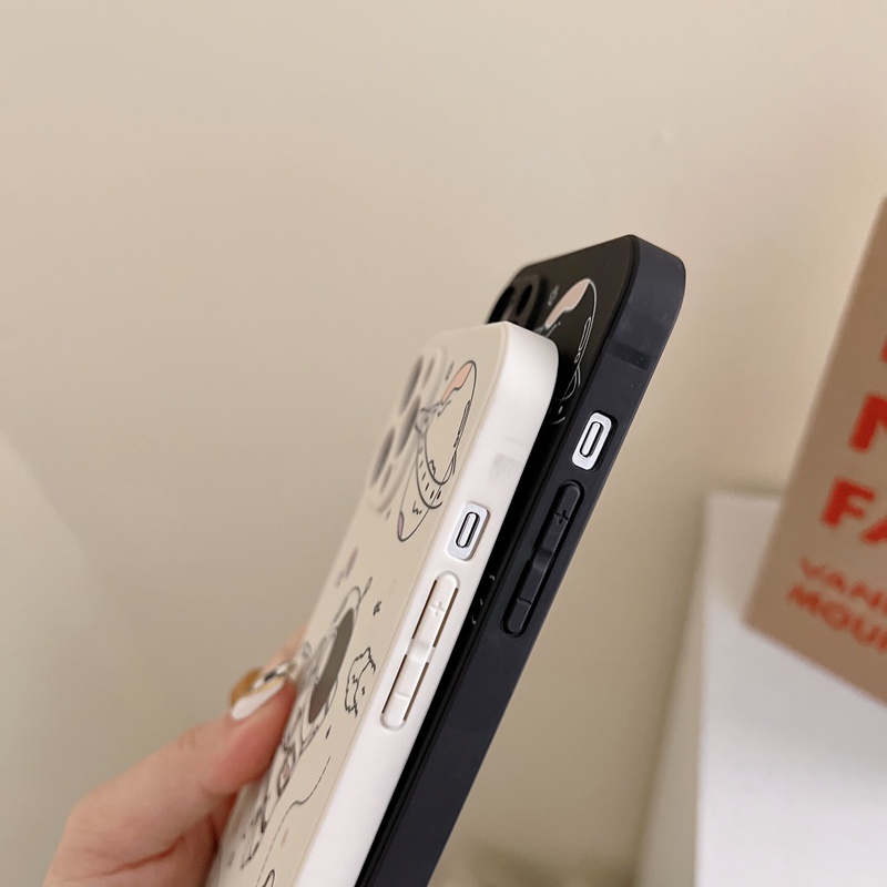 เคส OPPO Reno 7Z 5G Reno 6Z Reno 5 Pro Reno 7 Pro Reno 6 Reno 3 Pro Reno 4 Pro Reno 2 Reno 2F เคสมือถือการ์ตูนนักบินอวกาศแบบนิ่ม #8