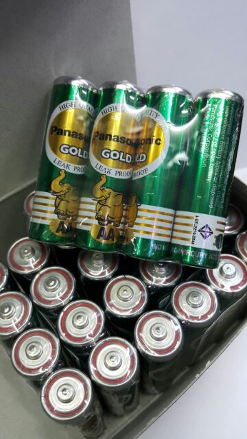 [ AA Pana เขียว 12 ก้อน ] ถ่าน Panasonic ไซต์ AA/R6GT/4SL (1.5V)