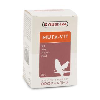 OROPHARMA - MUTA VIT อาหารเสริมนก สร้างขนใหม่ให้สวยงามหลังผลัดขน (25g , 200g ) Versele Laga