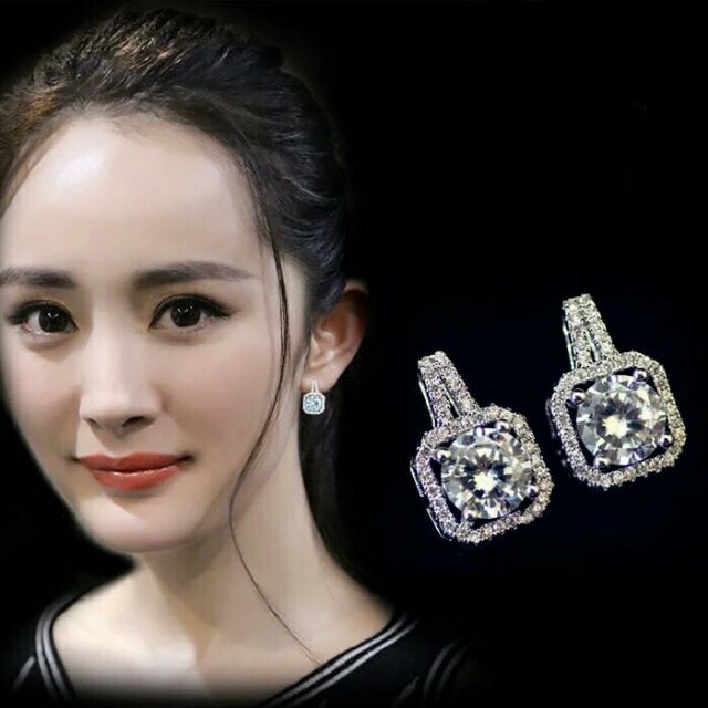 💥Sale💥 ต่างหูเพชรCz (เงินแท้S925)
