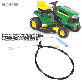 Alaskar Pto สายเคเบิลควบคุม Gy20156 Gy21106 สเตนเลส Pvc แบบเปลี่ยน สําหรับ John Deere 100 300 Series