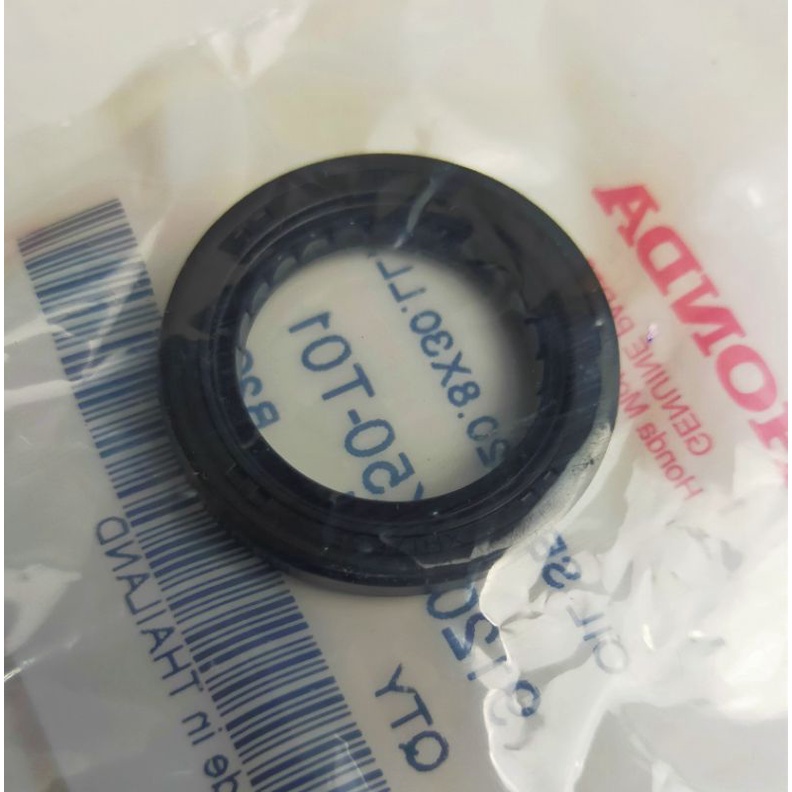 91201-K50-T01 ซีลกันน้ำมัน20.8x30.5x6(NOK) Honda แท้ศูนย์