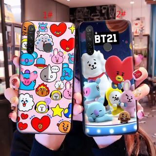 Realme 2 3 5 Pro A 5 X Lite Q เคสโทรศัพท์มือถือ Tpu Bts Bangtan Boys Bt 21