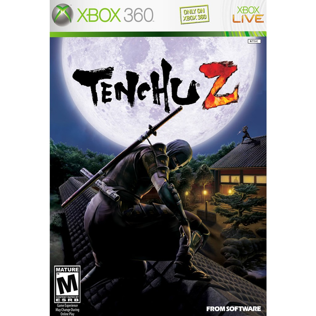 แผ่น XBOX 360 : Tenchu Z  ใช้กับเครื่องที่แปลงระบบ JTAG/RGH