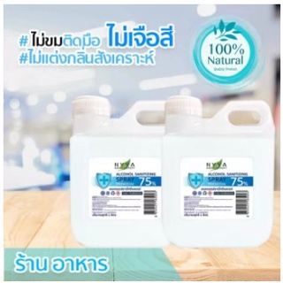 *** พร้อมส่ง สเปรย์แอลกอฮอล์ 75% Nyya สูตรพรีเมี่ยม ขนาด 1 ลิตร Food Grade ไม่เจือสี ไม่แต่งกลิ่นสังเคราะห์