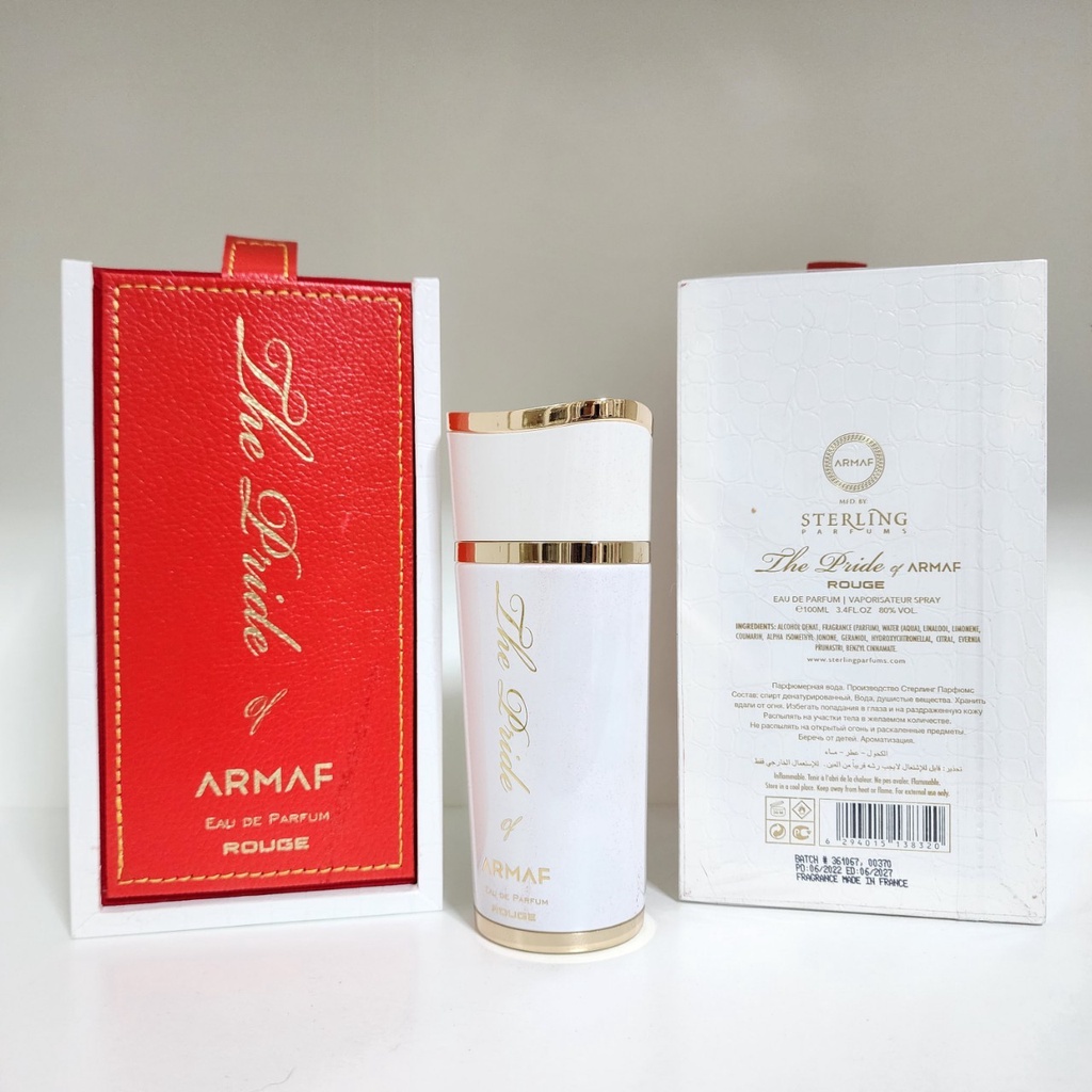 Armaf The Pride Of Armaf For Women Rouge 100ml หอมหวานเซ้กซี่