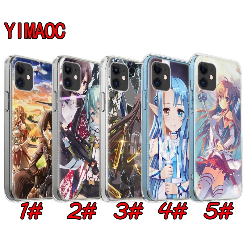 เคสนิ่ม ลายอนิเมะ Sword Art Online SAO 64TP สําหรับ Realme 3 Q 5 5i 5s 6 6i 7 Pro 7i C11 C12 C15