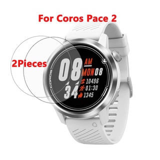 ฟิล์มกระจกนิรภัย กันรอยหน้าจอ 2.5D สําหรับ Coros Pace 2 Pace2 Premium GPS 2 ชิ้น