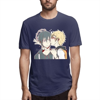 ถูกสุดๆพร้อมส่ง เสื้อยืดผ้าฝ้าย แขนสั้น พิมพ์ลายอนิเมะ SERVAMP Sleepy Ash Shirota Mahiru หลากสี สําหรับผู้ชาย 2021