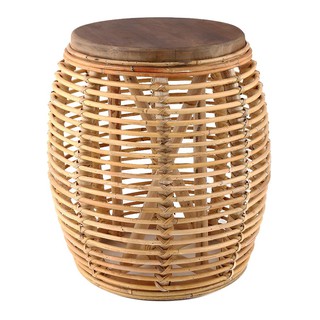 โต๊ะหวาย THARA สีธรรมชาติ RATTAN TABLE SPRING NATURAL WOOD