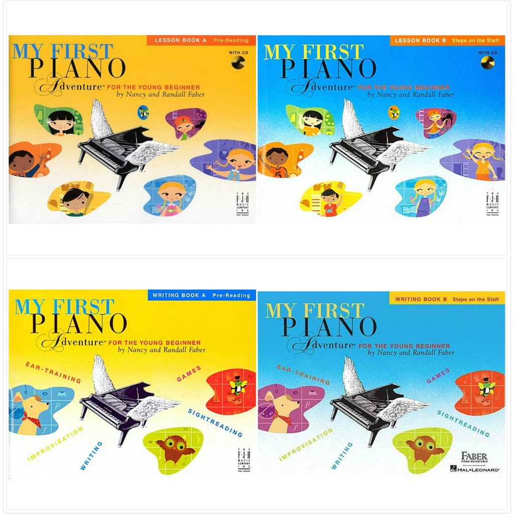 My First Piano Adventure, Book A-C (Lesson & Writing)