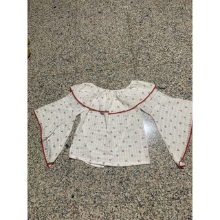 เสื้อปาดไหล่ แขนเก๋ มือ1