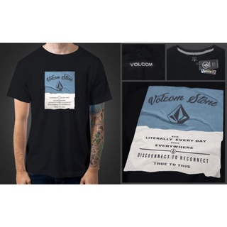 [S-5XL]Volcom 294 เสื้อเล่นเซิร์ฟ - เสื้อยืด - ผ้าสีทอง