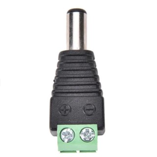 หัวต่อสายสัญญาณกล้อง CCTV DC JACK (10PCS)