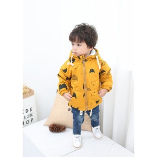 เสื้อแจ๊คเก็ต Jacket Yellow Cat