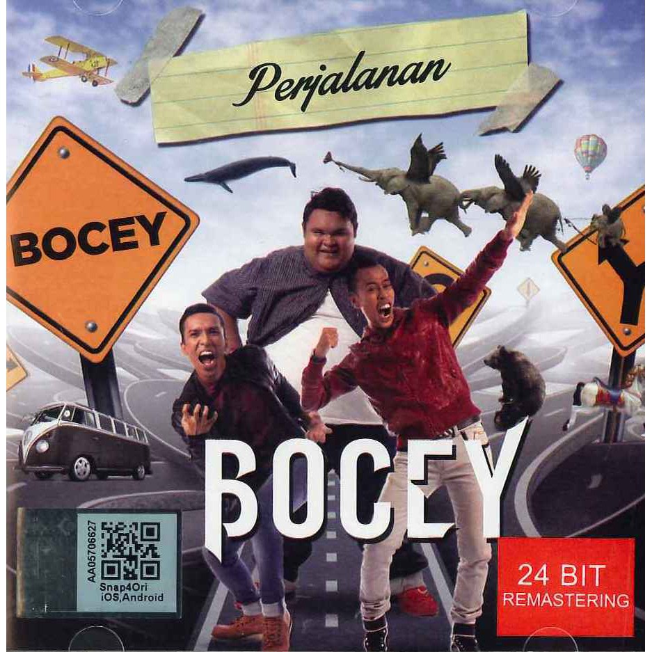 BOCEY - Perjalanan 24 Bit Remastering ( CD )