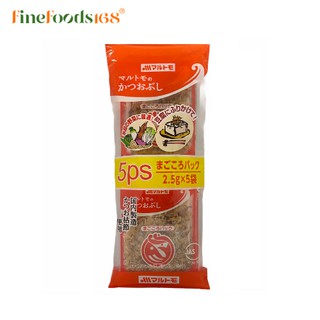 มารูโตโมะ ปลาคัตสึโอะปรุงรสอบแห้ง แพ็ค 5 ชิ้น 12.5 กรัม Marutomo Katsuobushi Pack 5 pcs.12.5 g.