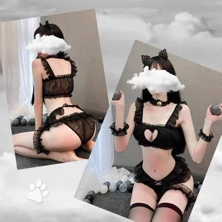 ถูกที่สุด❤️❤️ ชุดนอนไม่ได้นอน ราคาถูก ผ้าชีฟองใส่สบาย 1503