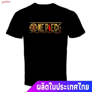 เสื้อยืดผ้าฝ้ายgothic ร์ตูนพิมพ์ฤดูร้อน ย์เสื้อยืด ღღNew One Piece Luffy Zorro Sanji Ace Red Hair Anime 100% Cotton Men