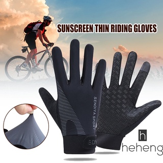 Non-slip Full Finger Gloves with Wrist Wrap Support Padded Fitness Short Finger Glove for Riding Sports Summer