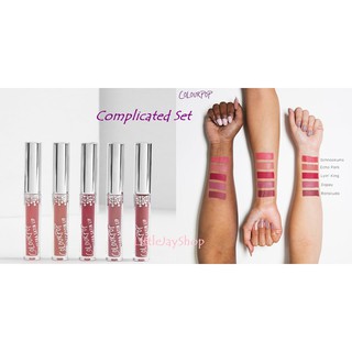 ColourPop Ultra Matte Lip -  IT S COMPLICATED (travel size) 5 แท่ง (เนื้อซาติน) พร้อมส่ง