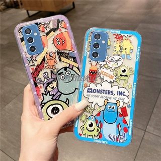 เคสโทรศัพท์ In Stock Phone Case Samsung Galaxy M52 5G M32 M22 4G 2021 New Creativity Monster Casing Shockproof Protective Back Cover เคส