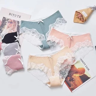 สินค้าพร้อมส่งจากไทย💥TOPLIST💥 (N000) ล้างสต็อก เสื้อใน-กางเกงในผ้าคอตตอนคละสี ใส่สบาย ผ้านุ่ม