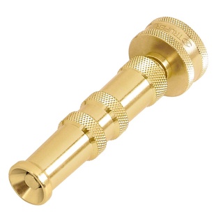 หัวฉีดเกลียวตรงทองเหลือง 3 นิ้ว ทรูเปอร์ 79430   สายยาง ที่ฉีดน้ำ  3 inch straight brass nozzle Trooper 79430