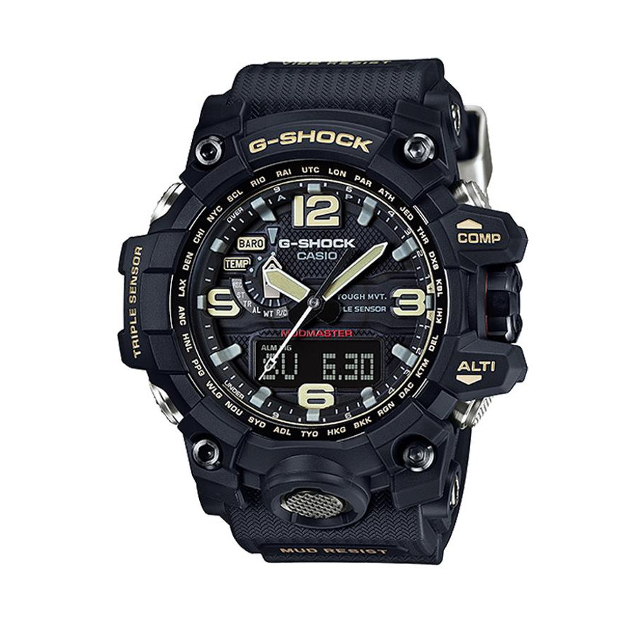 Casio G-Shock นาฬิกาข้อมือผู้ชาย สายเรซิ่น รุ่น GWG-1000,GWG-1000-1A - สีดำ