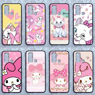 เคส Oppo A15 / A15s ลายแมวมารี-เมโลดี้ ขอบนิ่มหลังแข็ง เคสมือถือเคส Caseเคส TPU ขอบนิ่มหลังแข็ง ไม่ขูดตัวเครื่อง ไม่กัดข