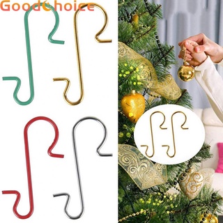 【Good】Christmas Hook Christmas Tree Decoration Hook S Hook Christmas Ball S Hook【Ready Stock】