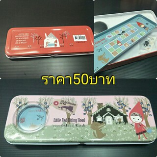 กล่องดินสอ ลายการ์ตูน  ราคา 50 บาท