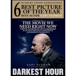 [DVD HD] ชั่วโมงพลิกโลก Darkest Hour : 2017 ☆☆☆IMDb 7.4/10 (ดูพากย์ไทยได้-ซับไทยได้)