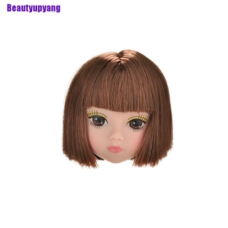 Xbeautyupyang หัวตุ๊กตาบาร์บี้ 1 ชิ้น