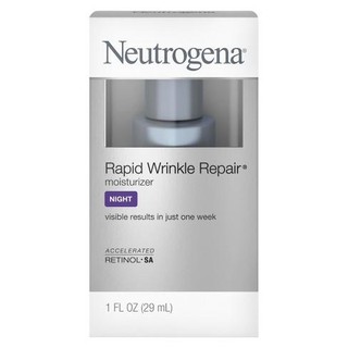 Neutrogena Rapid Wrinkle Repair Moisturizer Night 29ml.(NoBox) นูโทรจีนา แรพิด ริงเคิล รีแพร์ มอยซ์เจอร์ไรเซอร์ ไนท์