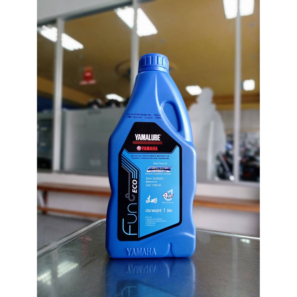 น้ำมันเครื่อง 4ATกึ่งสังเคราะห์ 10W-40 BLUE CORE (1 ลิตร)