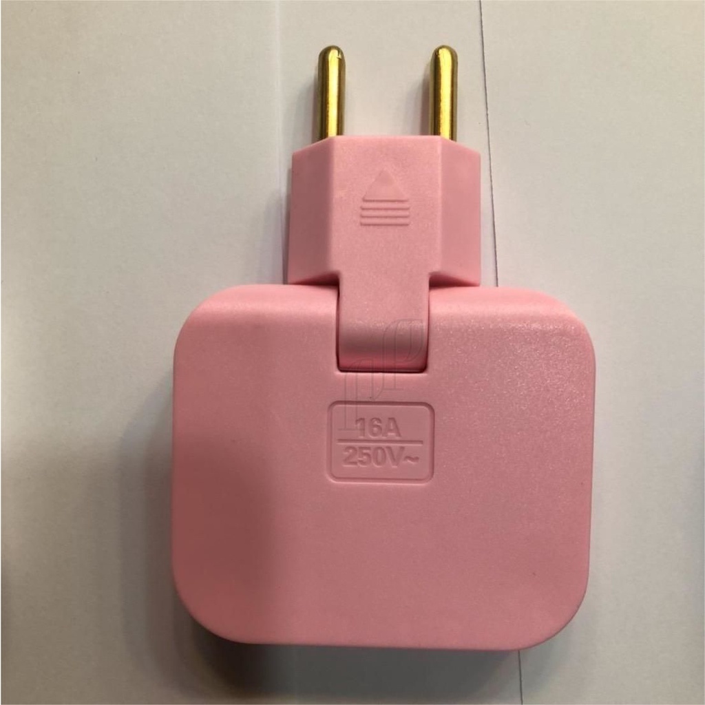 sentoshi ปลั๊กพับ ปลั๊ก 3ช่อง ปลั๊กไฟ ขาแบน 3ตา 2ขากลม พับได้3ทาง2500W 16A 250V - รูปที่ 6