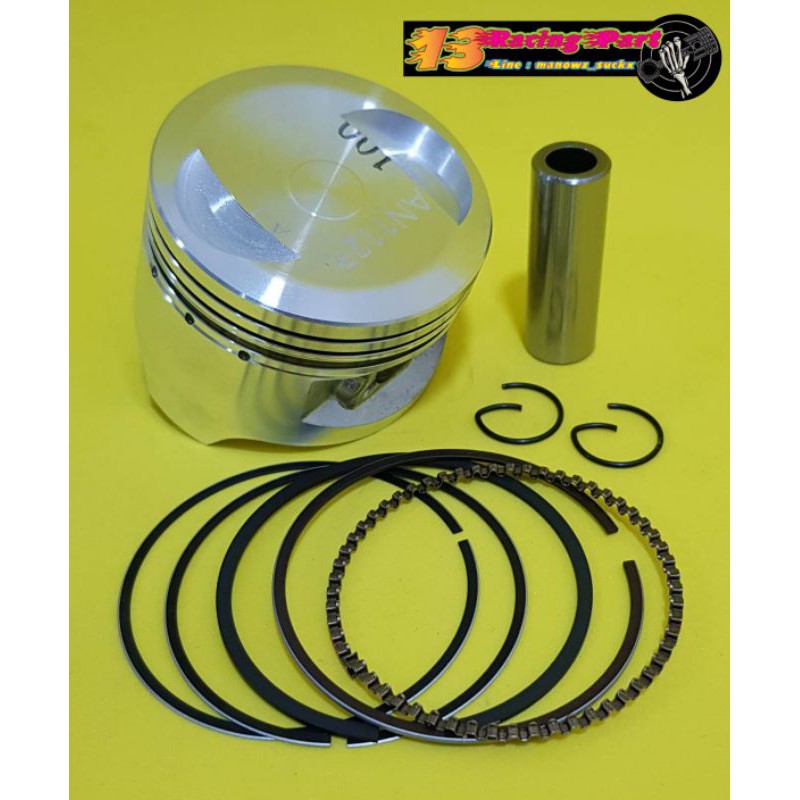 ลูกสูบเชียร์ขนาด 53-54มิล ใส่เวฟ125-เวฟ125iบังลม ลูก AIR