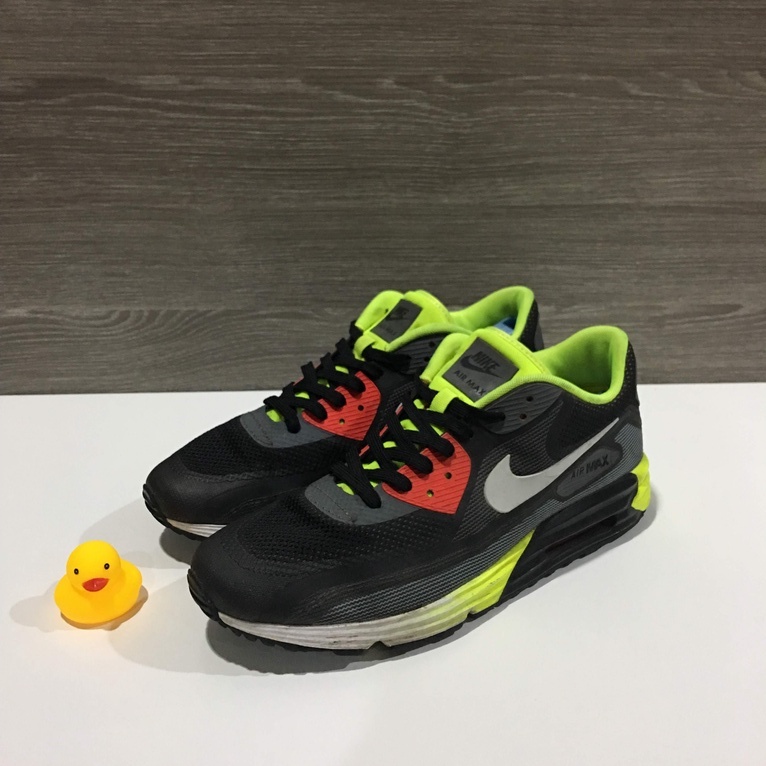Nike Airmax 90 Black Volt (ของแท้) - รองเท้า ผ้าใบ ผู้ชาย ไนกี้ แอร์ แม็ก 90