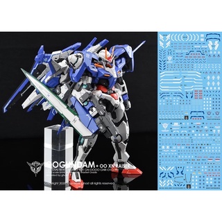 ดีคอลน้ำ GHOST Water Decal MG 1/100 OO Gundam+OO XN RAISER