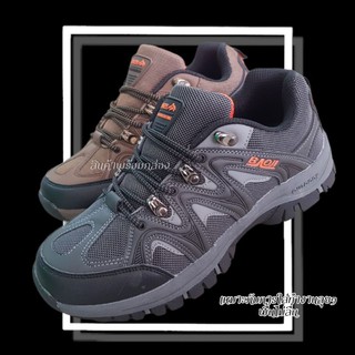 SIZE41-44 รองเท้าผ้าใบผู้ชายบาโอจิ รหัสBJM606 แนะนำลูกค้าที่สายลุย พื้นไม่ลื่น