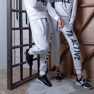 TA ACTIVE TA TERRY SWEATPANTS (UNISEX) กางเกงวอร์มขายาว กางเกงขายาว กางเกงพละ กางเกงออกกำลังกาย